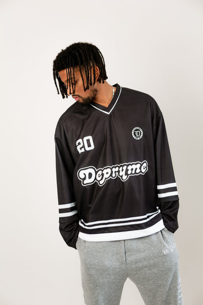 Top tier longsleeved jersey Black/white