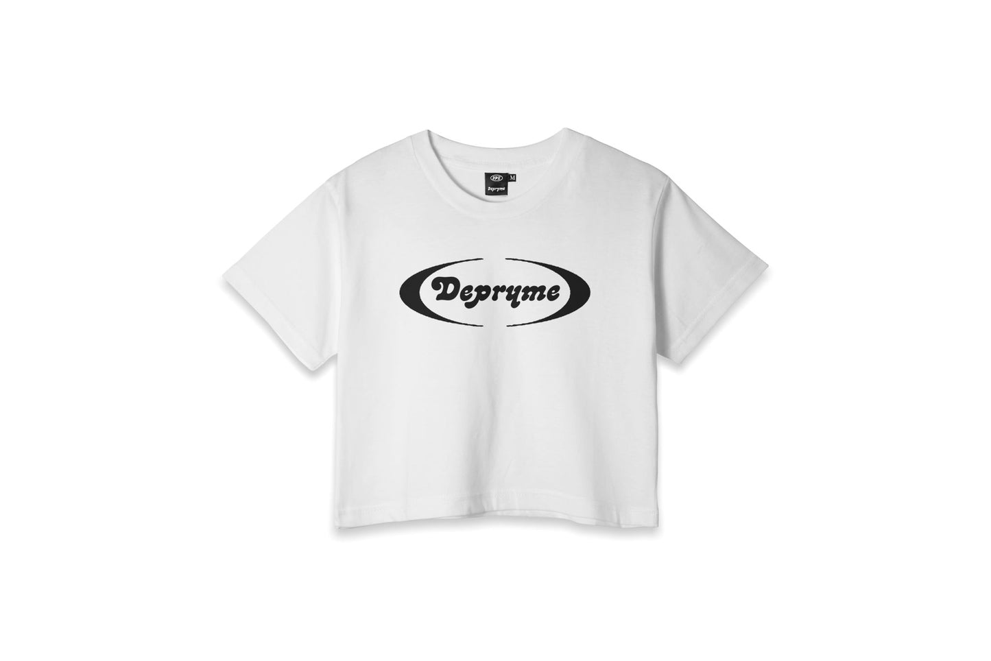 Womens Tennis Crop Top White