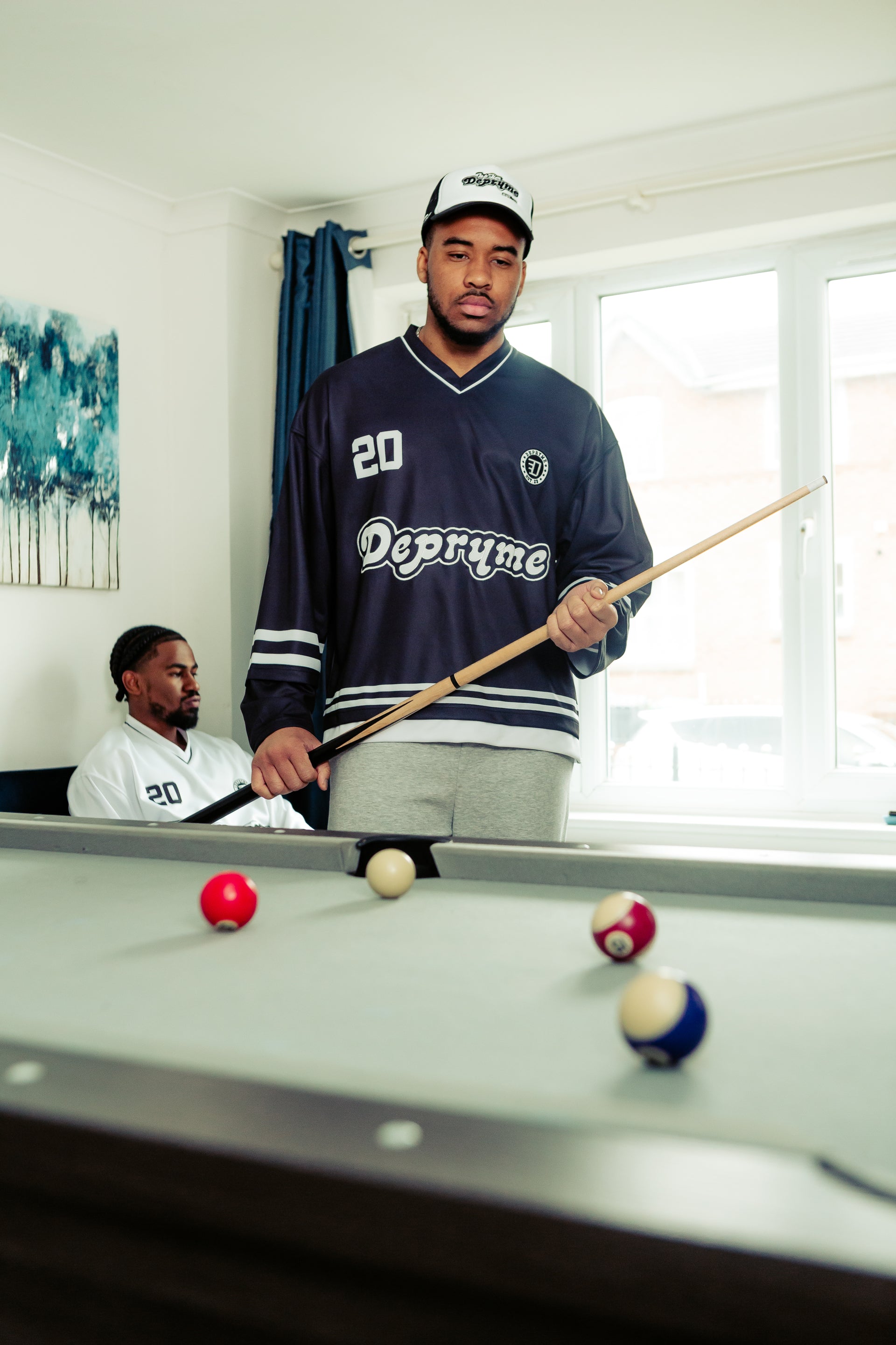 Top tier longsleeved jersey Black/white