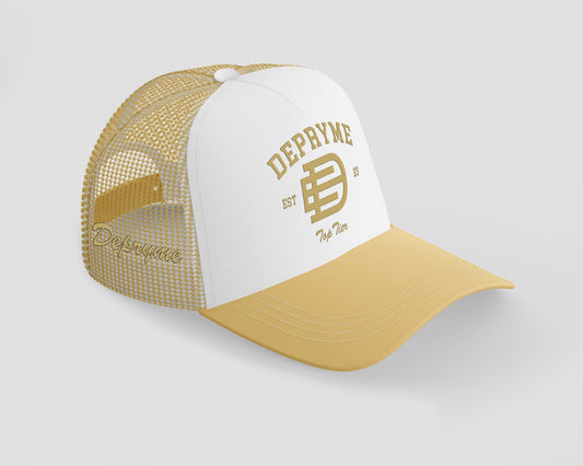 Yellow Depryme Trucker Hat